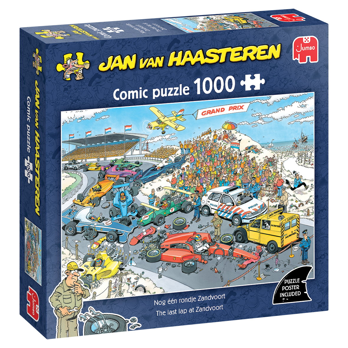 Puzzel 1000 st. JvH - Nog één rondje Zandvoort