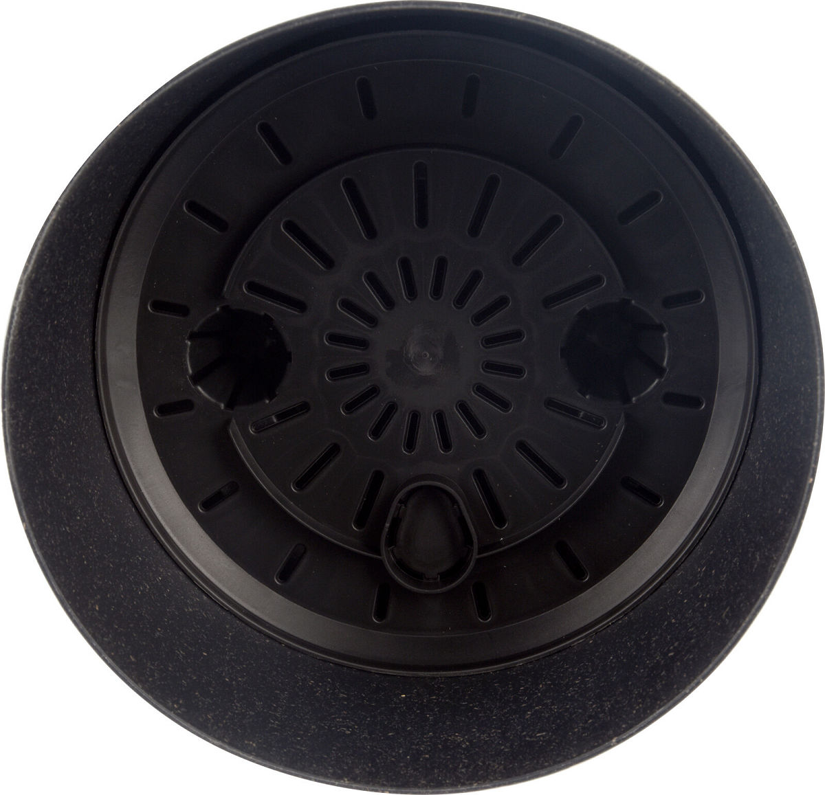 Bloempot Eco op pootjes 200x175mm - zwart