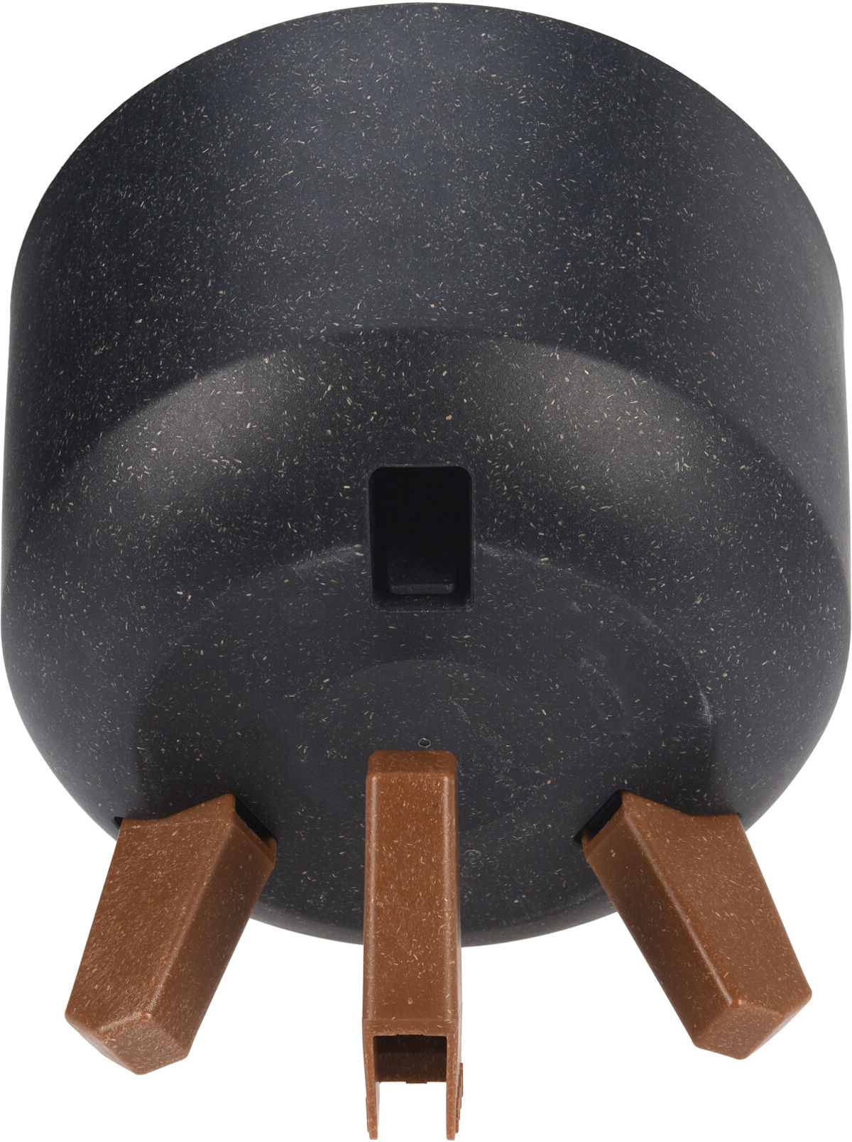 Bloempot Eco op pootjes 200x175mm - zwart