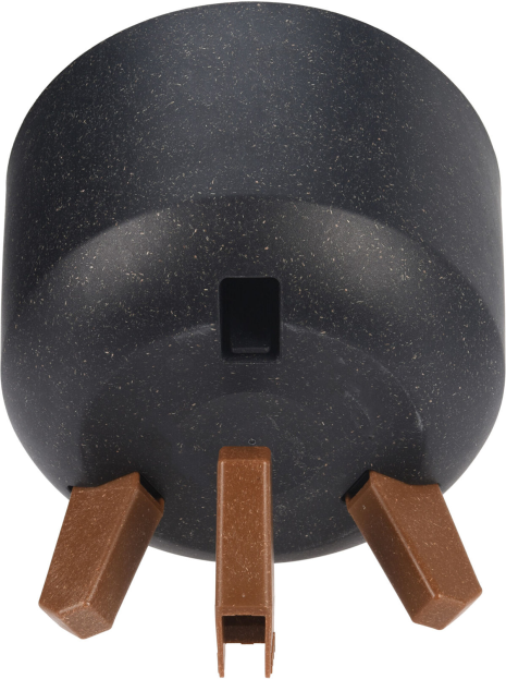 Bloempot Eco op pootjes 200x175mm - zwart