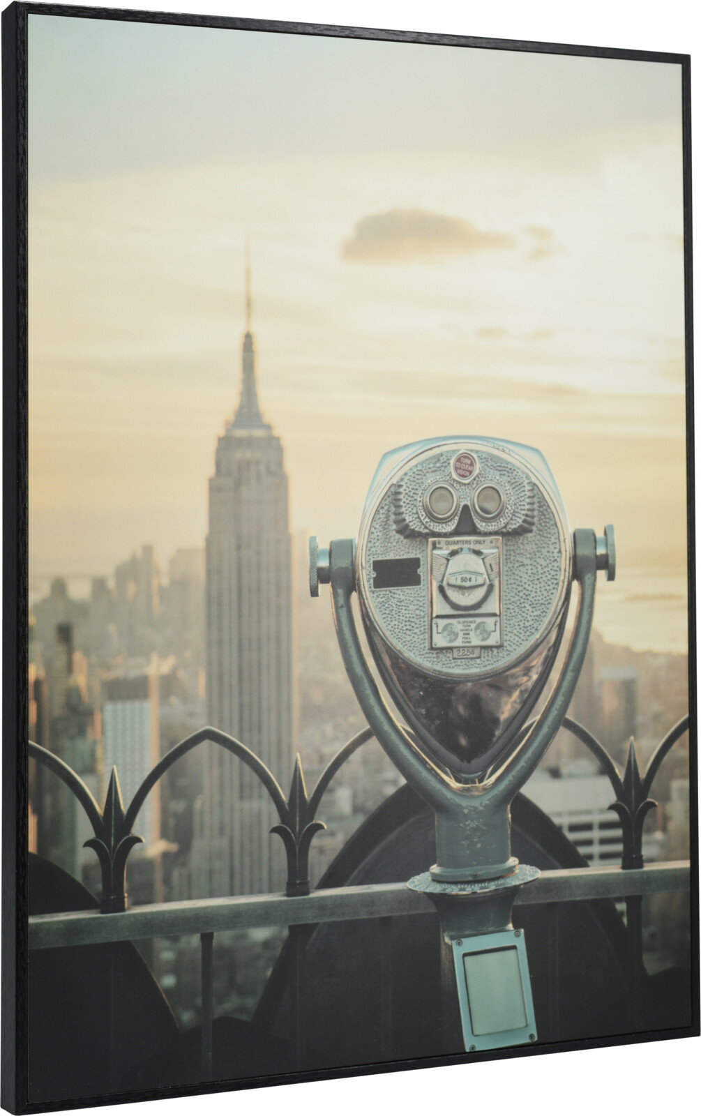 Wanddeco MDF in frame 28x38cm New York assorti