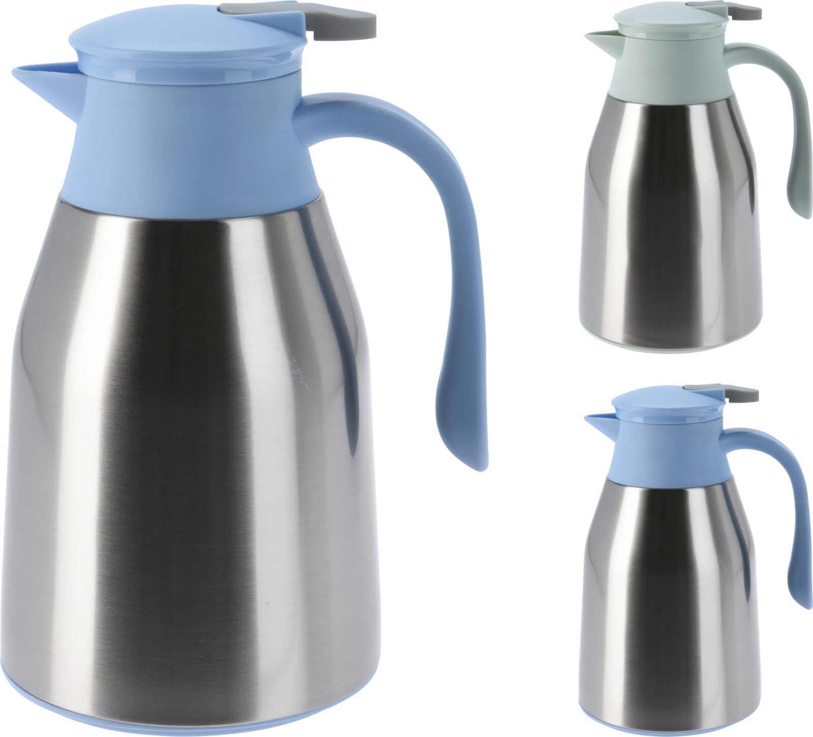 EH RVS Koffiekan 1L assorti