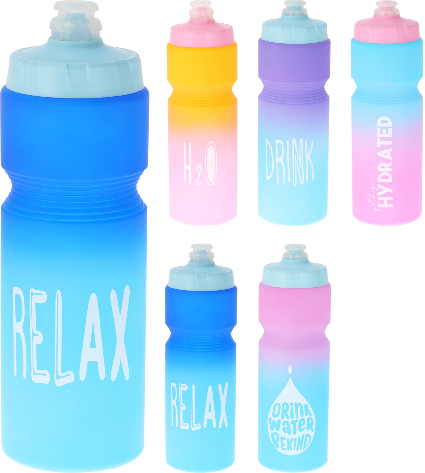 Drinkfles Bidon 750ml assorti