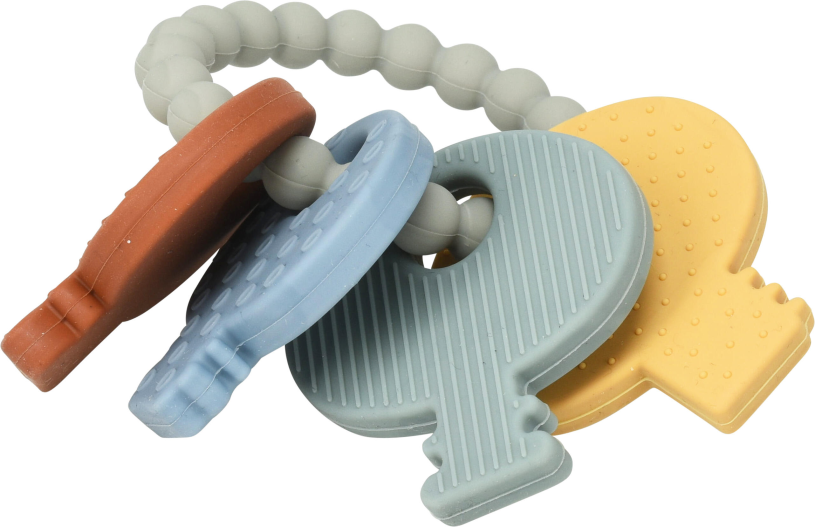 Bijtring Silicone sleutels set 5-delig