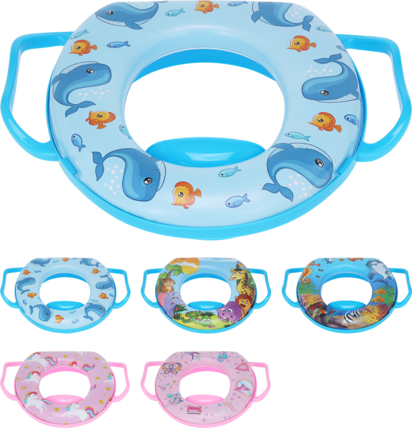 Toiletbril verkleiner baby assorti