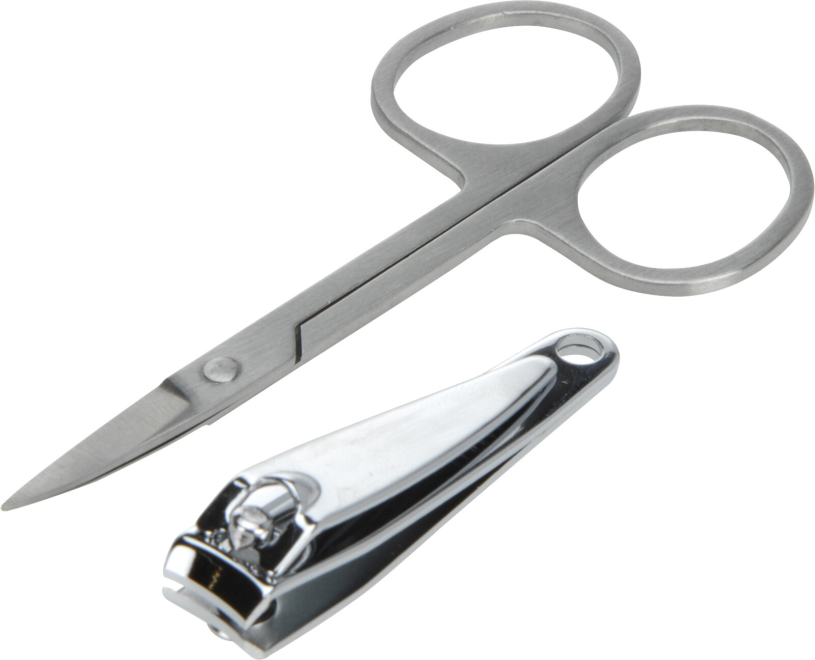 Eleganze Nagelknipper RVS set 2-delig