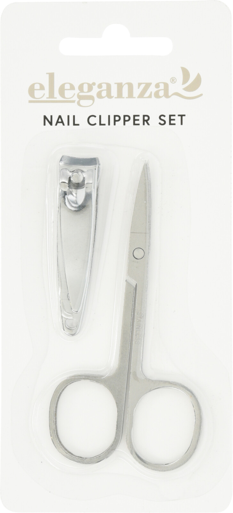 Eleganze Nagelknipper RVS set 2-delig