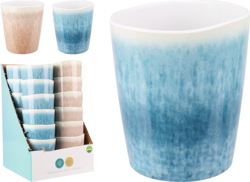 Melamine Servies Beach - drinkbeker 450ml assorti