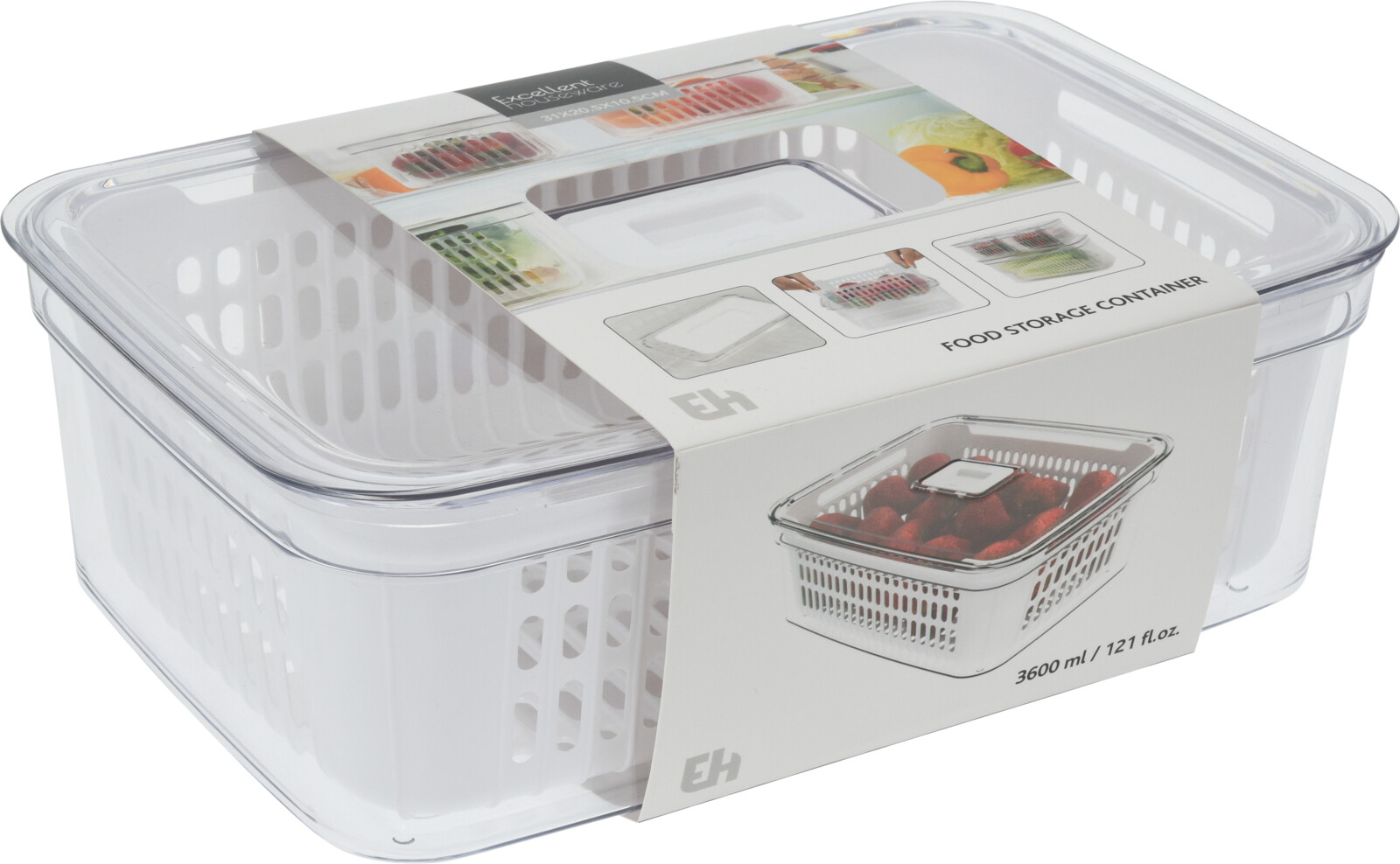 Opbergbak fruit koelkast 3600ml