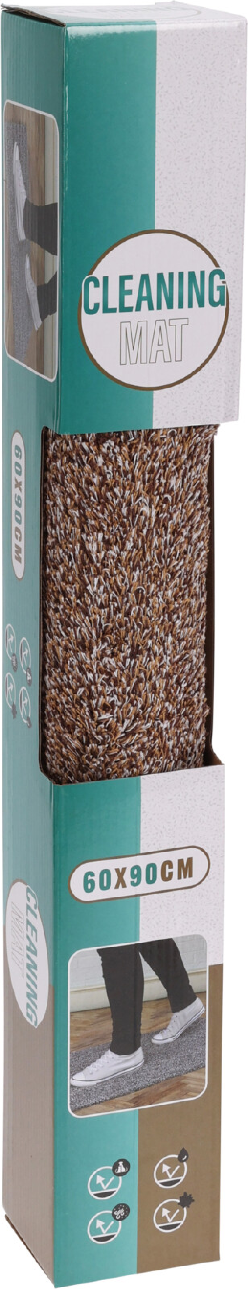 Schoonloopmat 90x60cm 4 assorti kleur