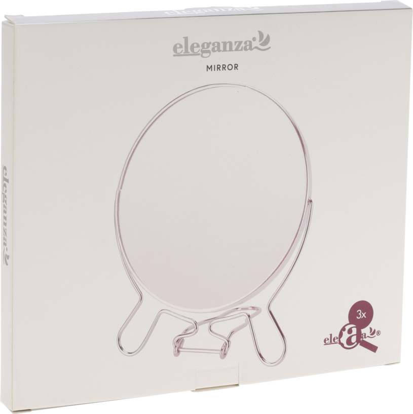 Eleganza Make Up spiegel RVS 14x24cm 3x vergrotend