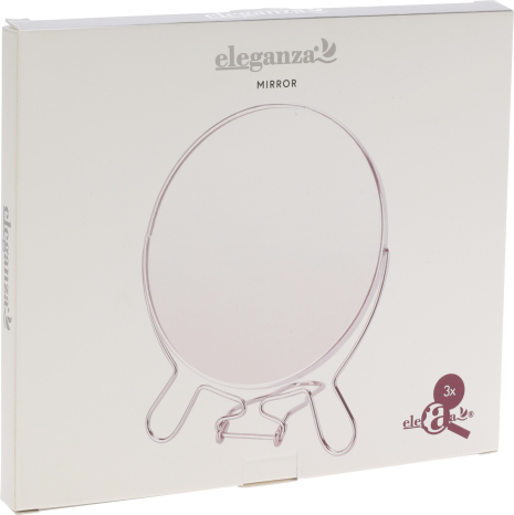 Eleganza Make Up spiegel RVS 14x24cm 3x vergrotend