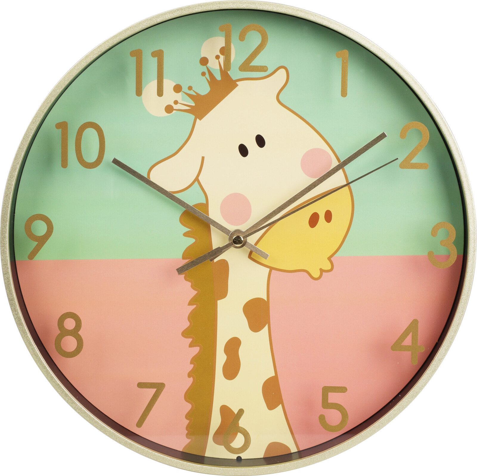 Wandklok Kids 25cm assorti