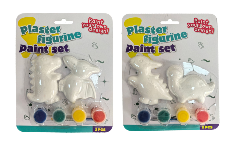 Gips schildersetje assorti