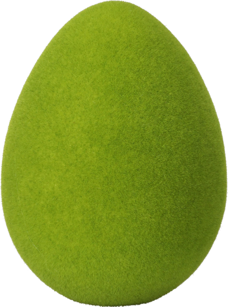 Flock Paasei staand 14cm assorti