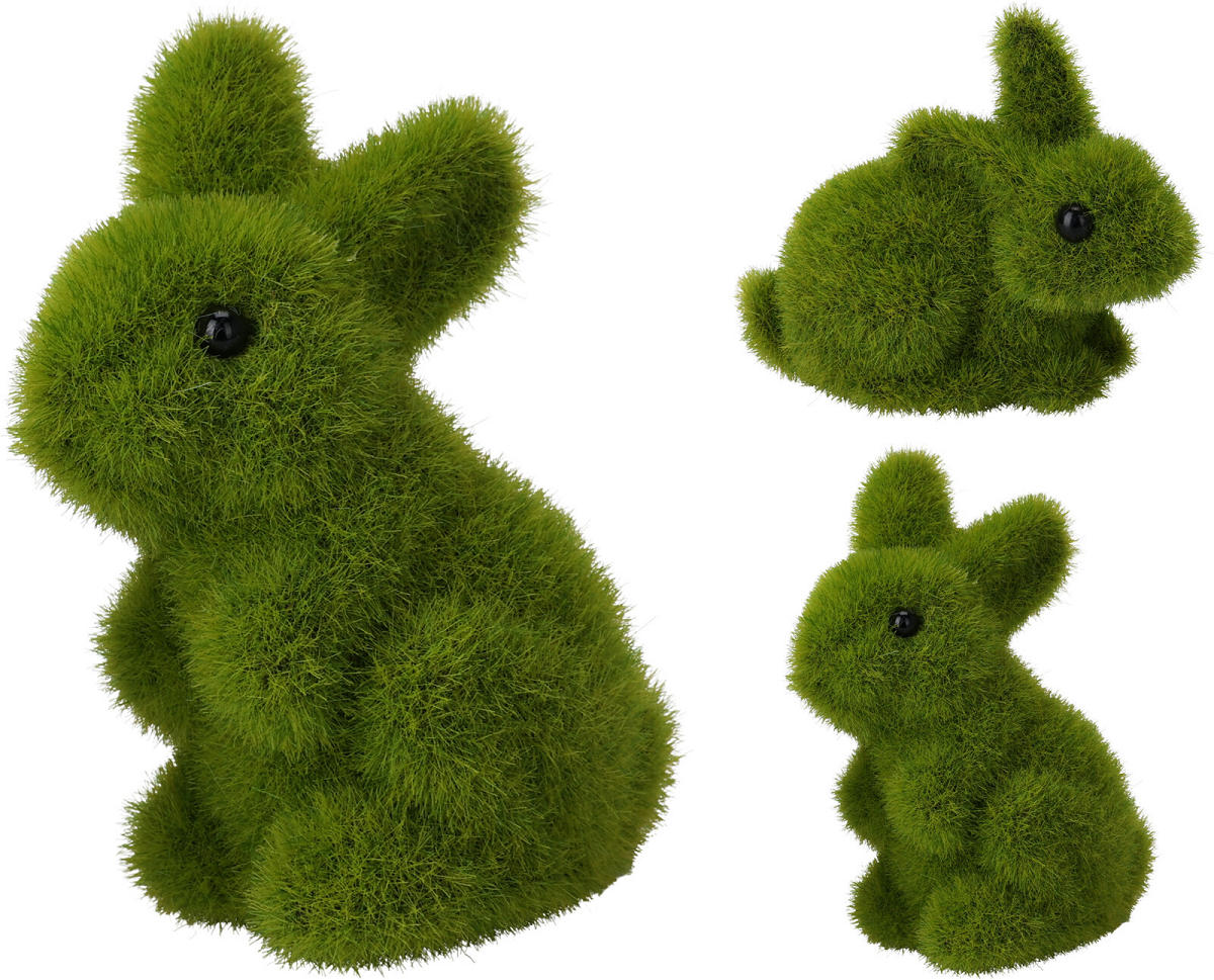 Flock Paashaas 9cm assorti