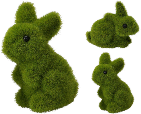 Flock Paashaas 9cm assorti