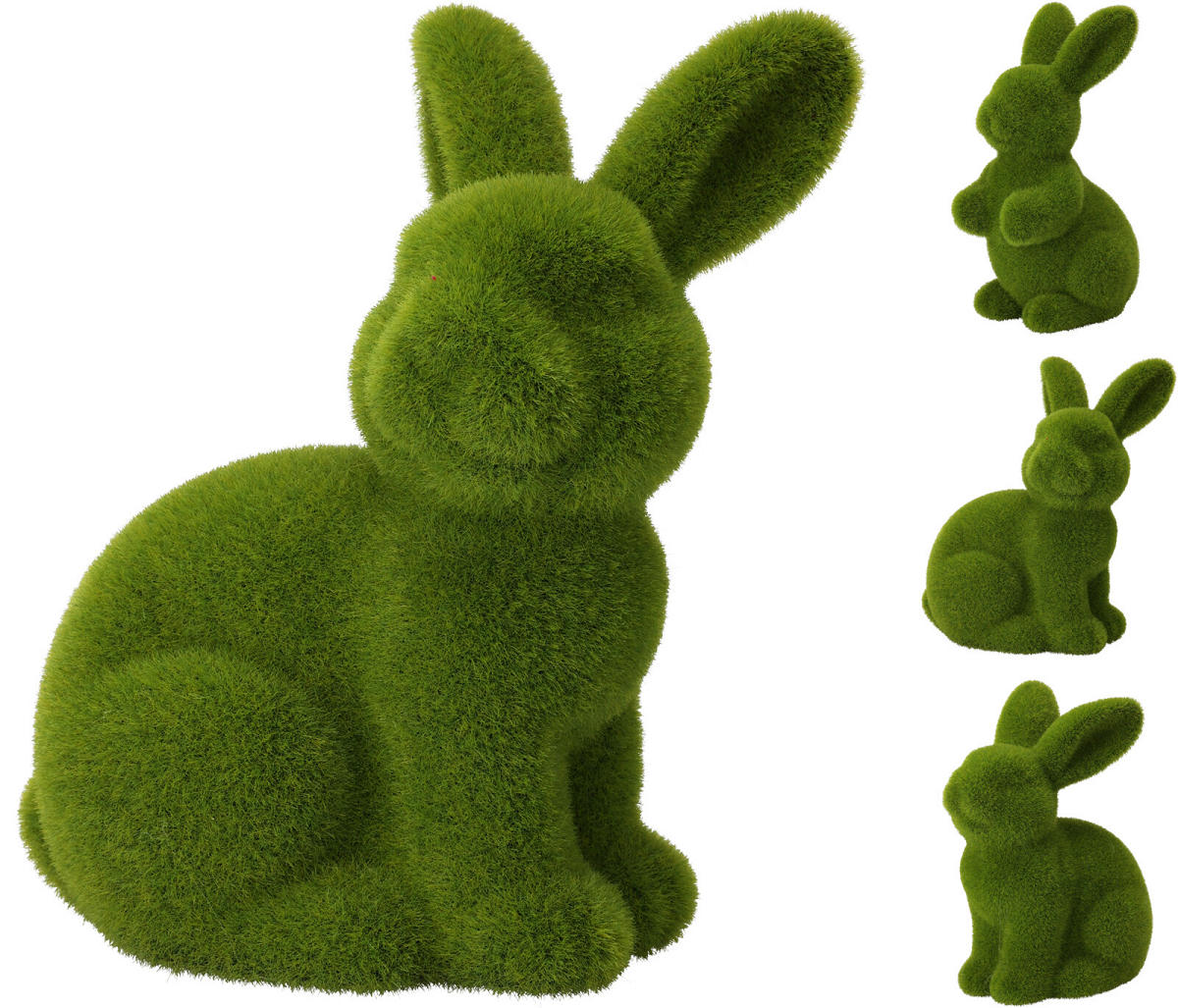 Flock Paashaas 22cm assorti