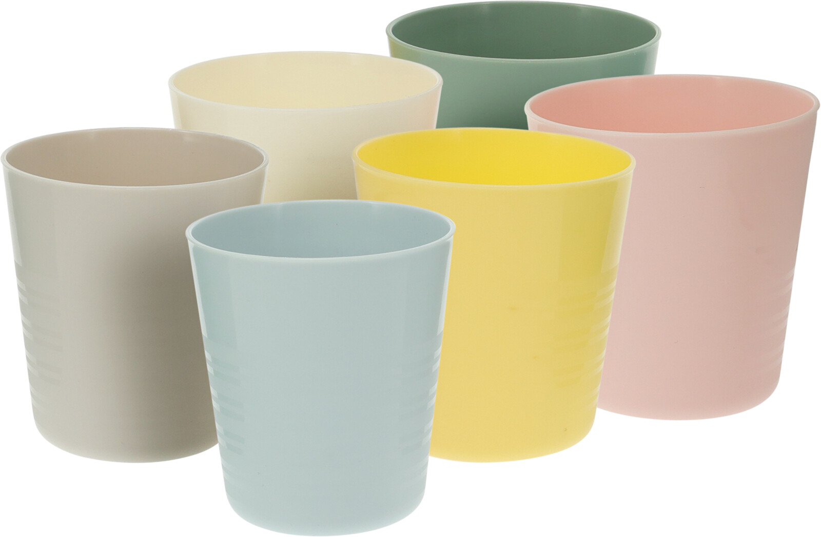 Beker PP 76x84mm 6 stuks