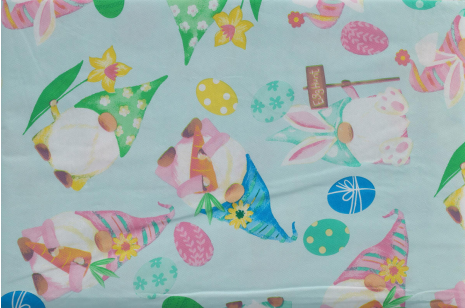 Tafelkleed Flanel 180x130cm Pasen assorti