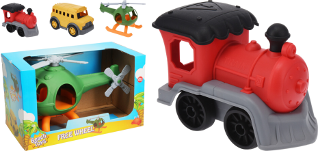 Speelgoedvoertuigen +/- 30cm 3 assorti