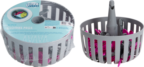 Wasknijpermand incl. 30 knijpers