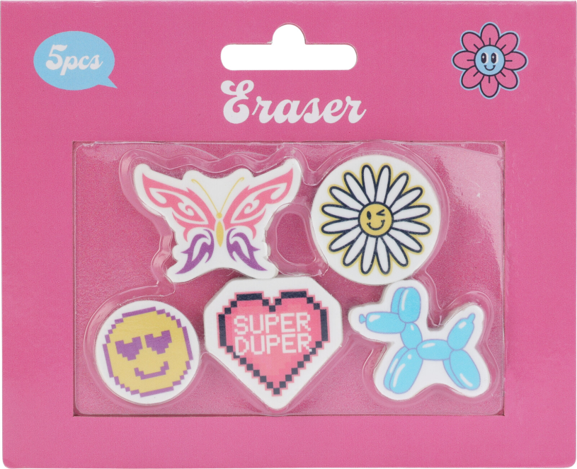 Gummen Butterfly 5 stuks