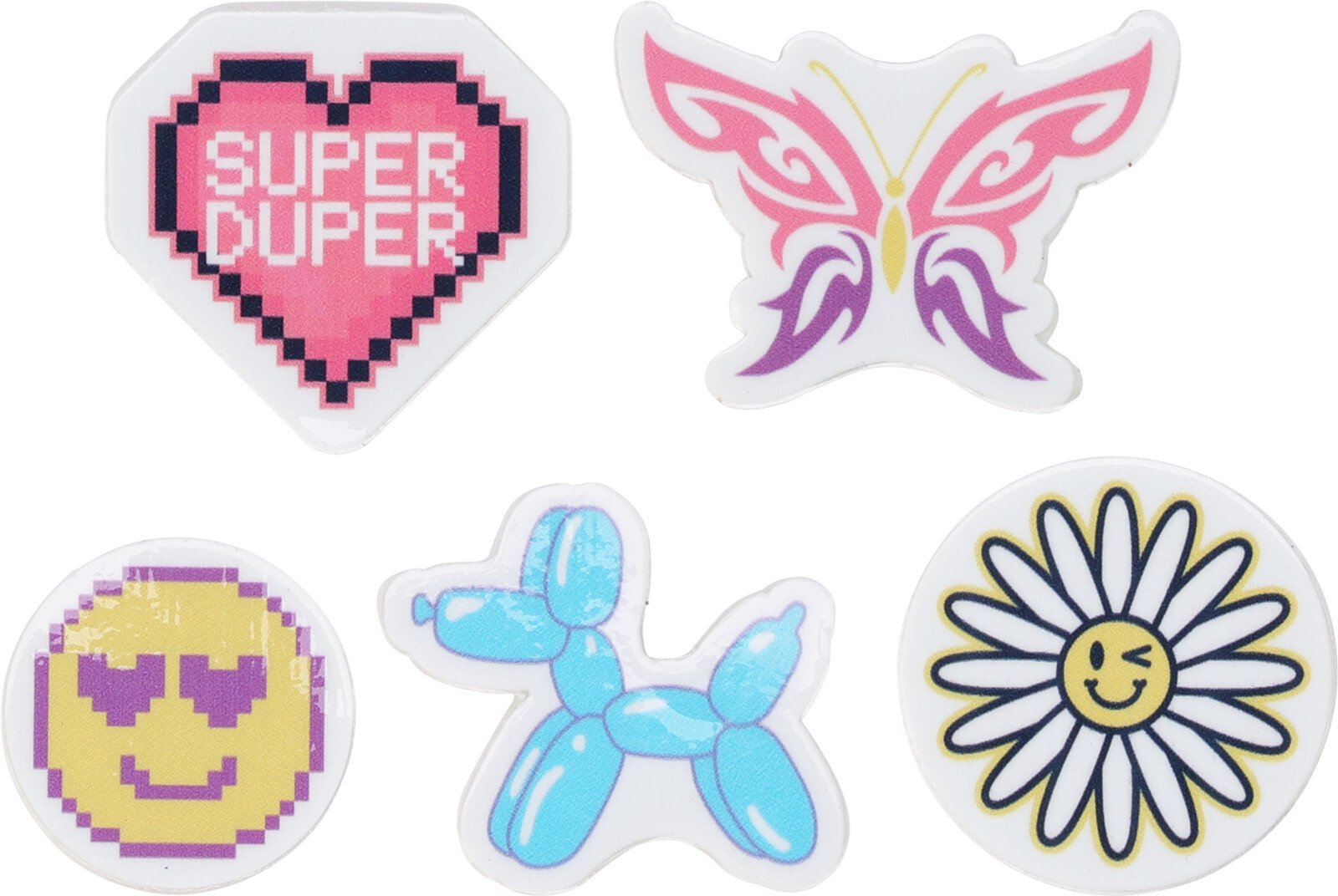 Gummen Butterfly 5 stuks