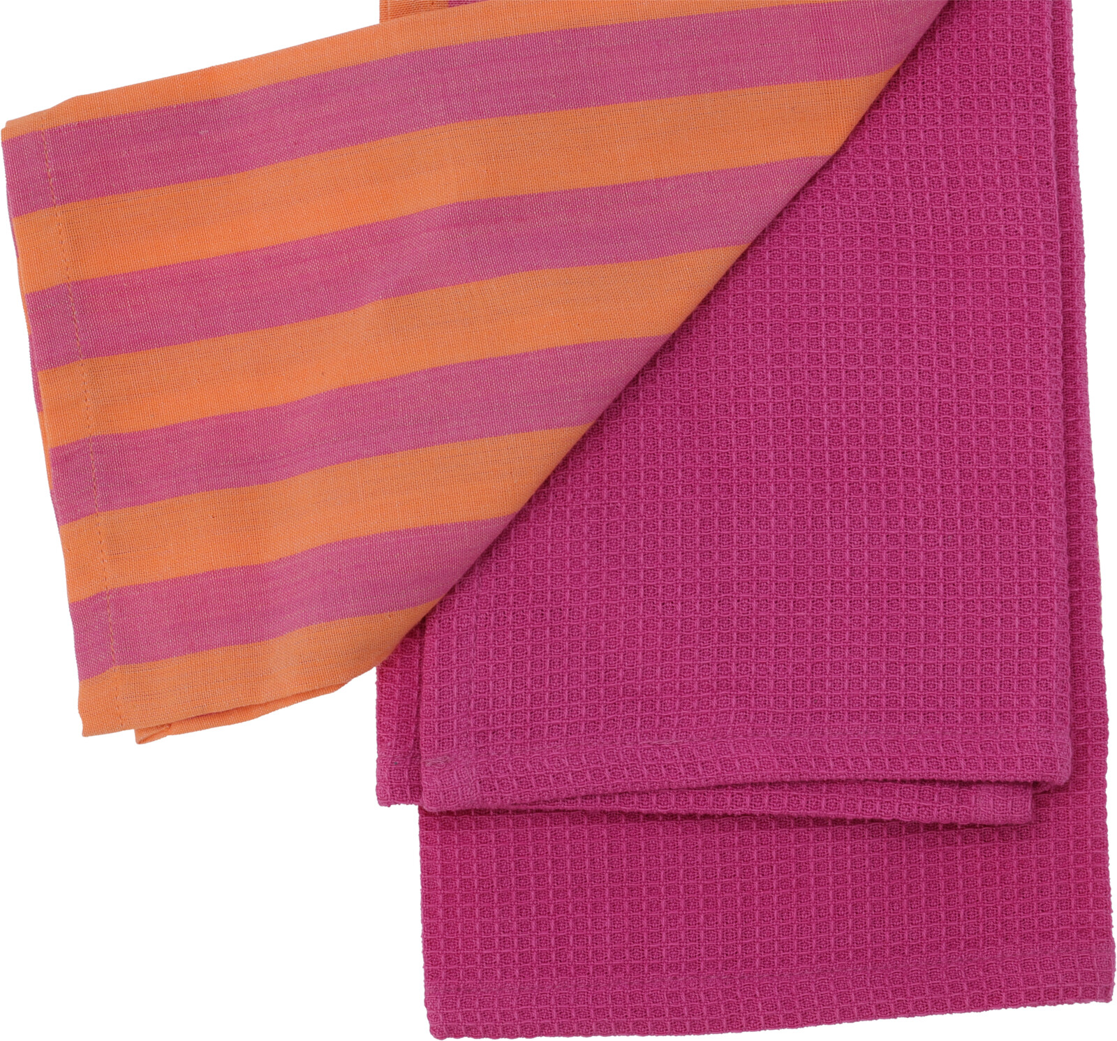 Theedoek Stripe set 2 stuks 70x45cm assorti