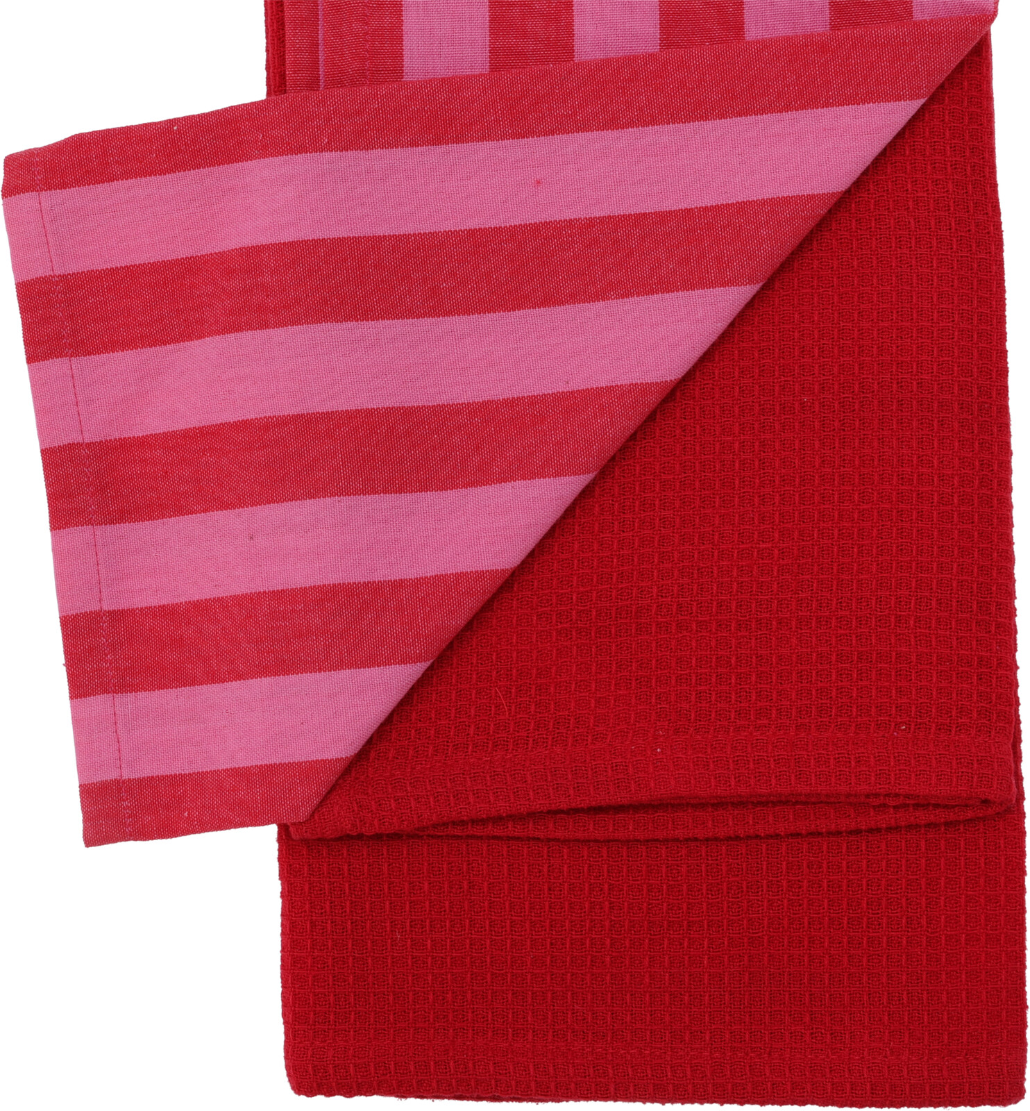 Theedoek Stripe set 2 stuks 70x45cm assorti