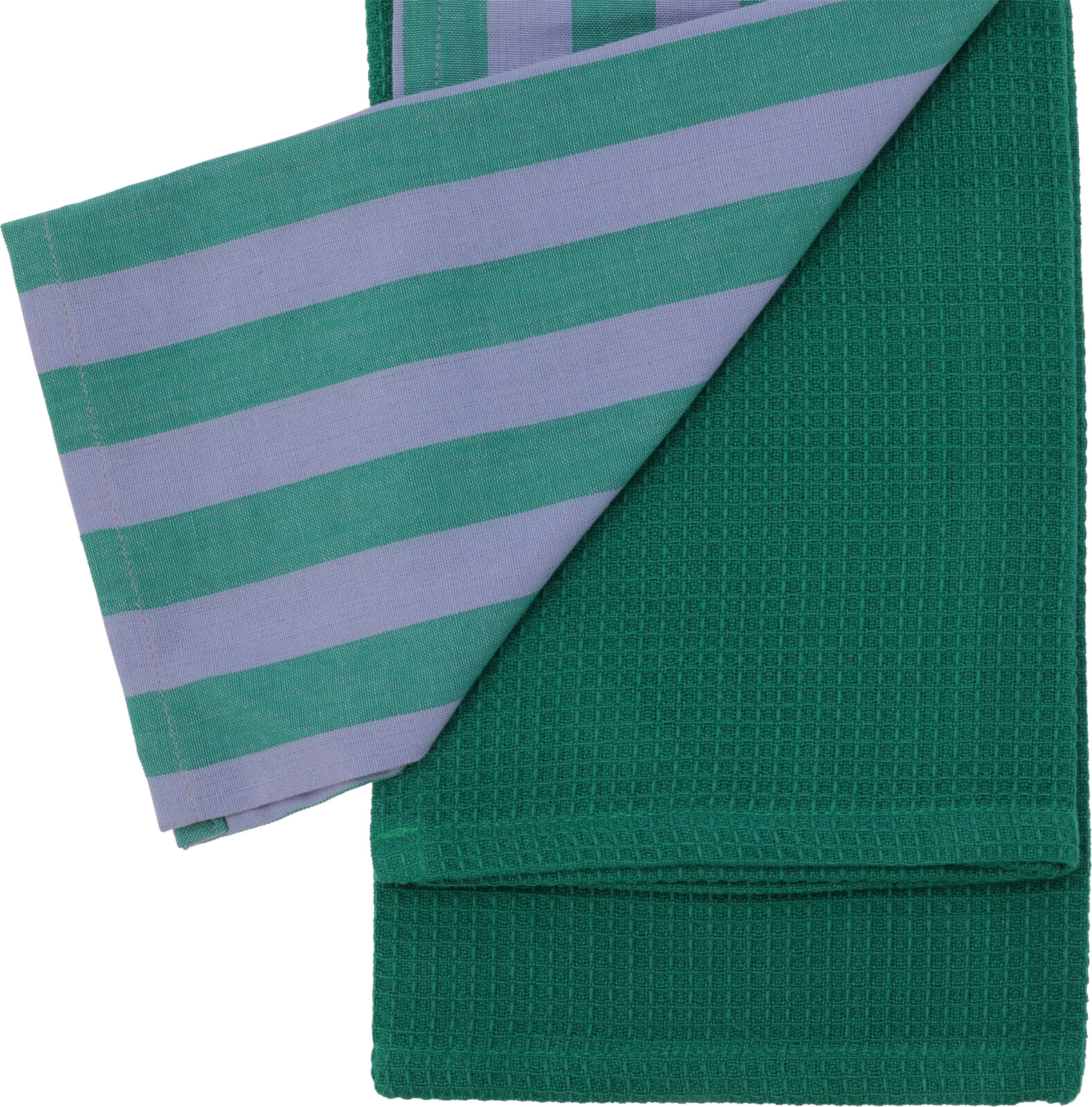 Theedoek Stripe set 2 stuks 70x45cm assorti