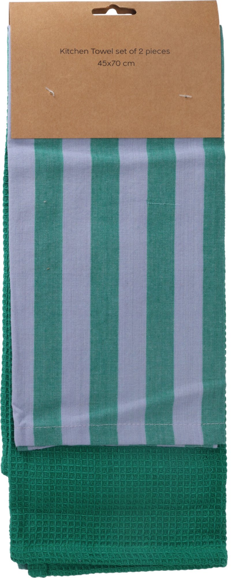 Theedoek Stripe set 2 stuks 70x45cm assorti