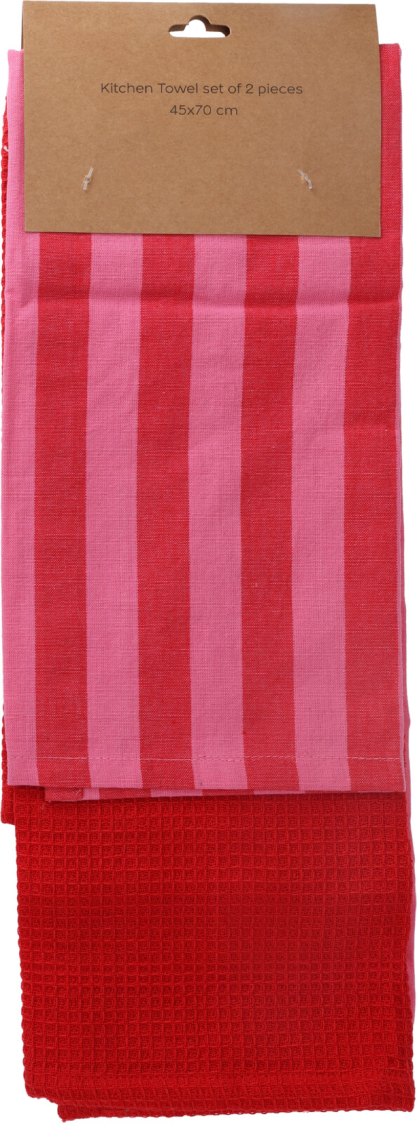 Theedoek Stripe set 2 stuks 70x45cm assorti
