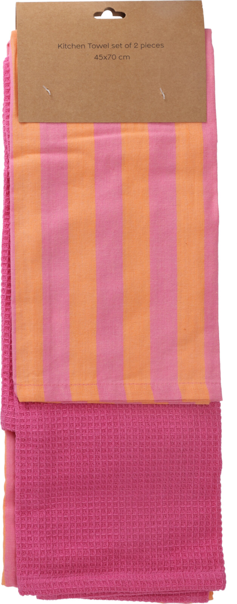 Theedoek Stripe set 2 stuks 70x45cm assorti