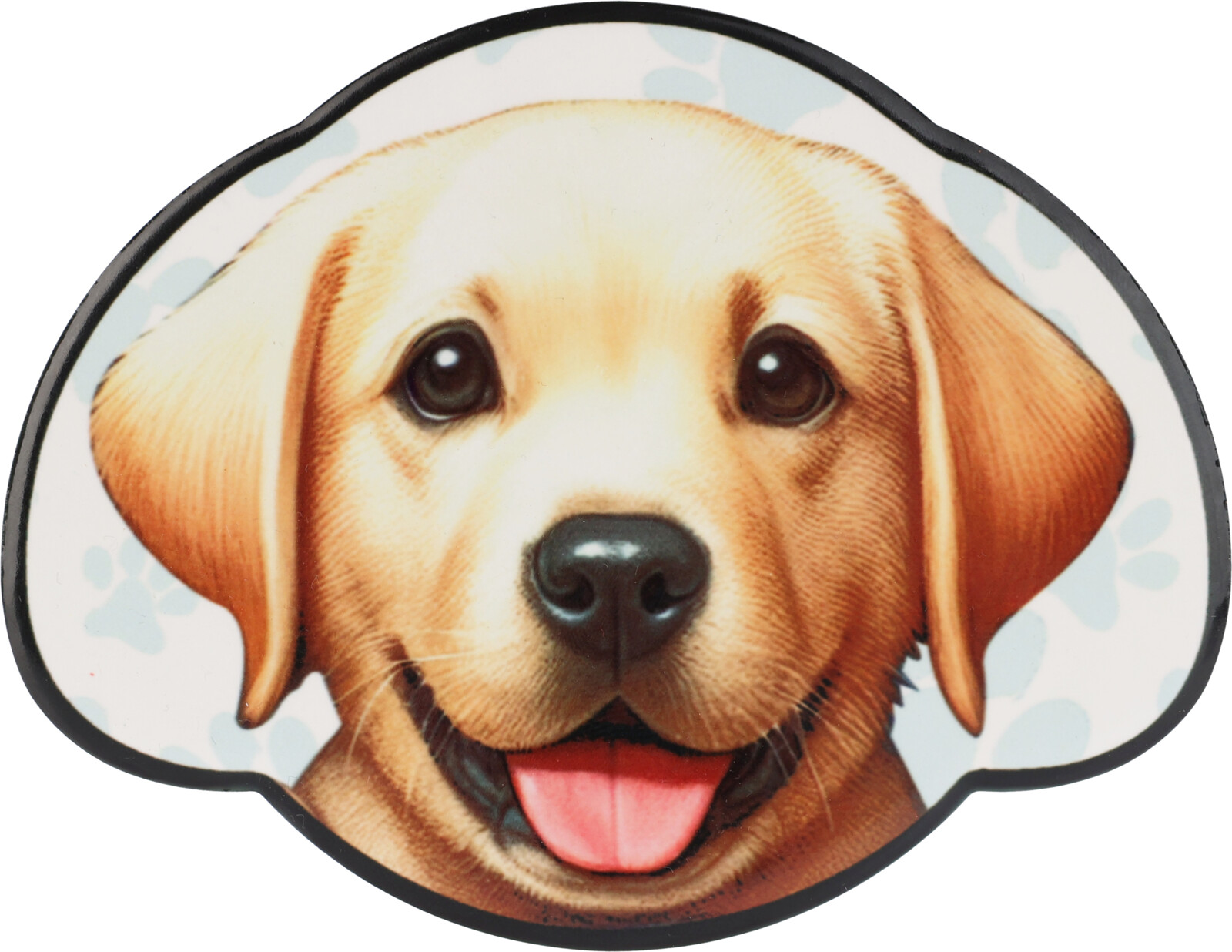 Onderzetter Hond 4 stuks in houder