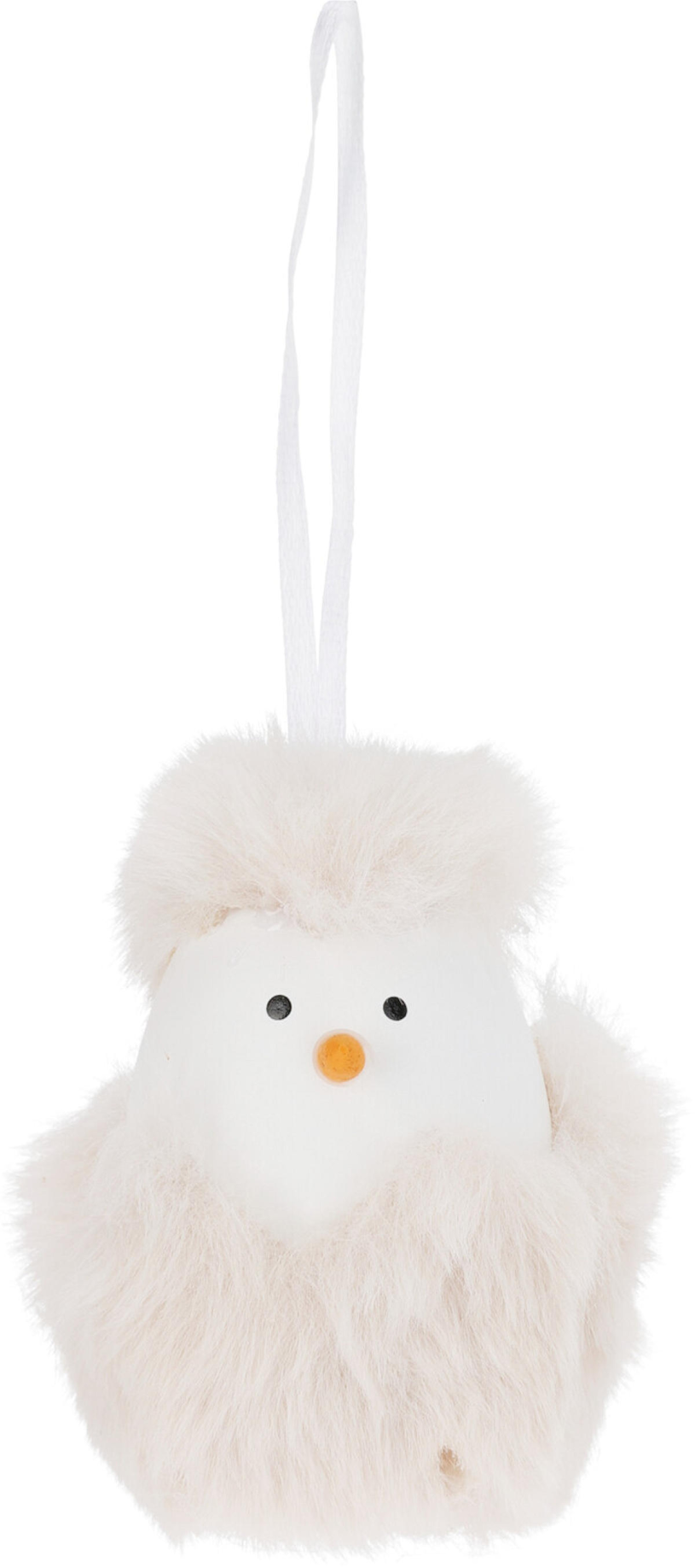 Paasei hang deco fluffy set 3 stuks assorti