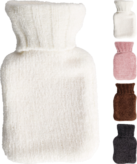 Kruik 500ml met hoes assorti kleur