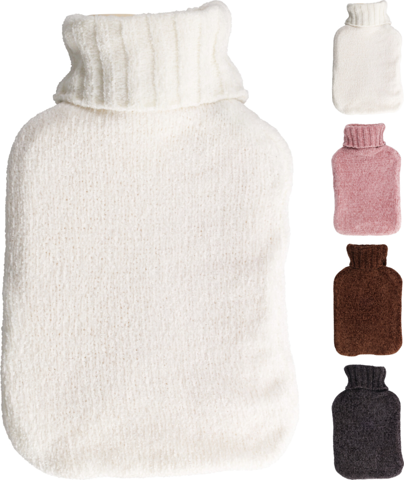 Kruik 1750ML met hoes 4 assorti kleuren