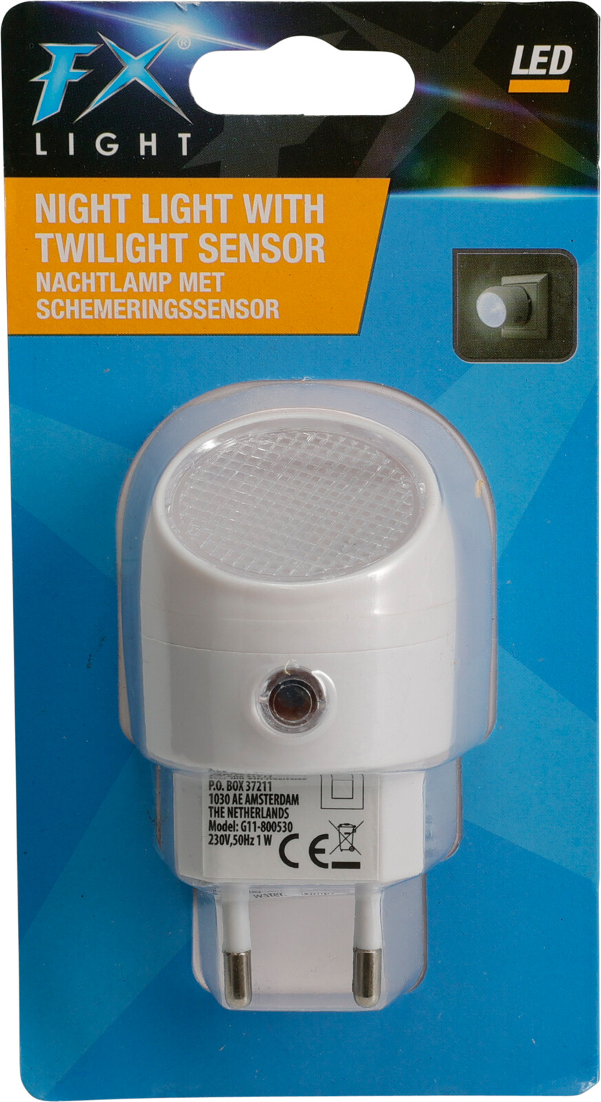 Nachtlamp met lichtsensor 220V