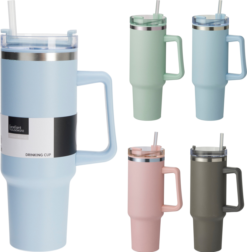 Drinkbeker Cup 1200ML assorti