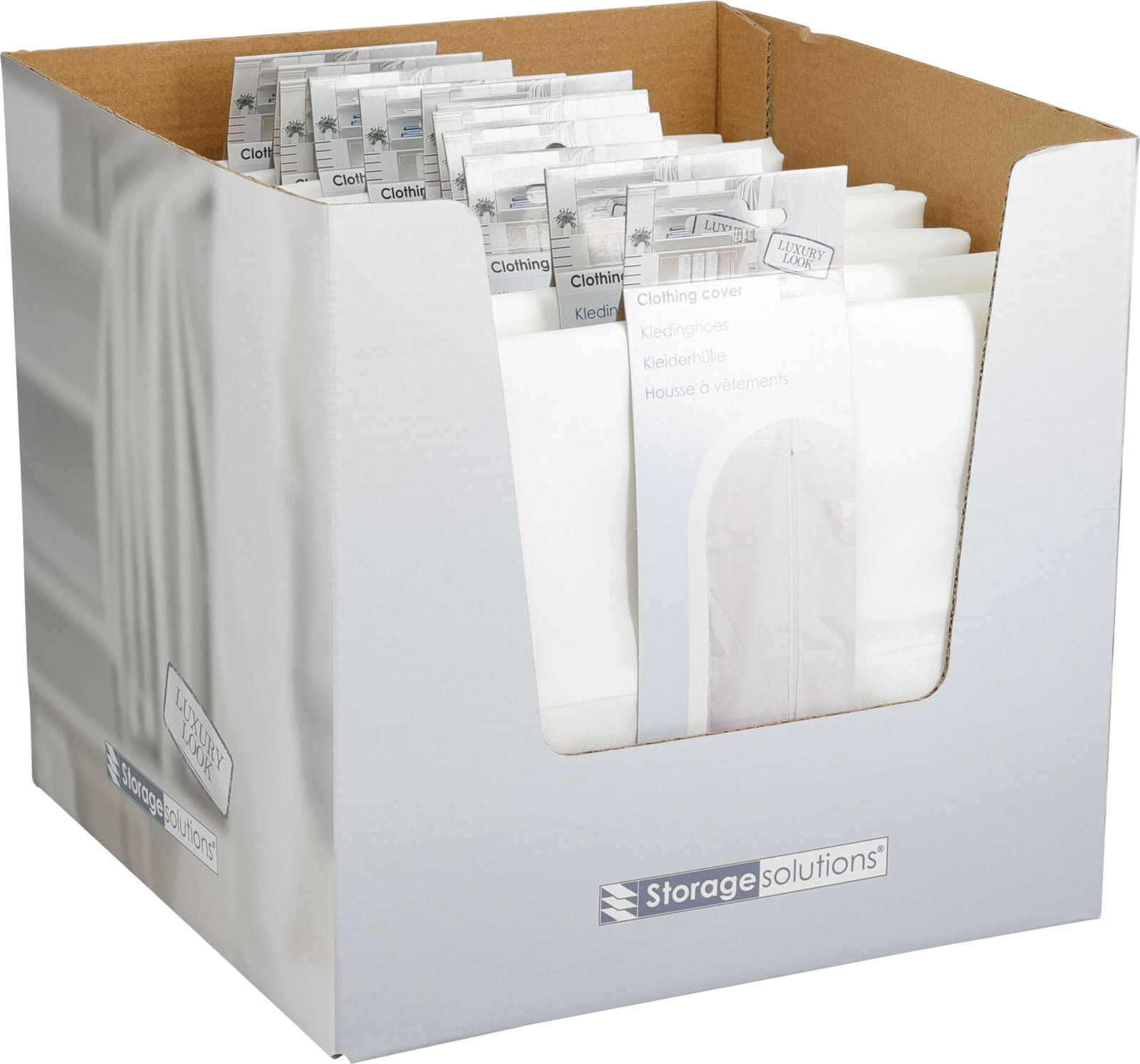 Kledinghoes 61x135cm - wit