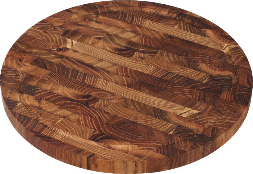 Snijplank Teak rond 28x2cm