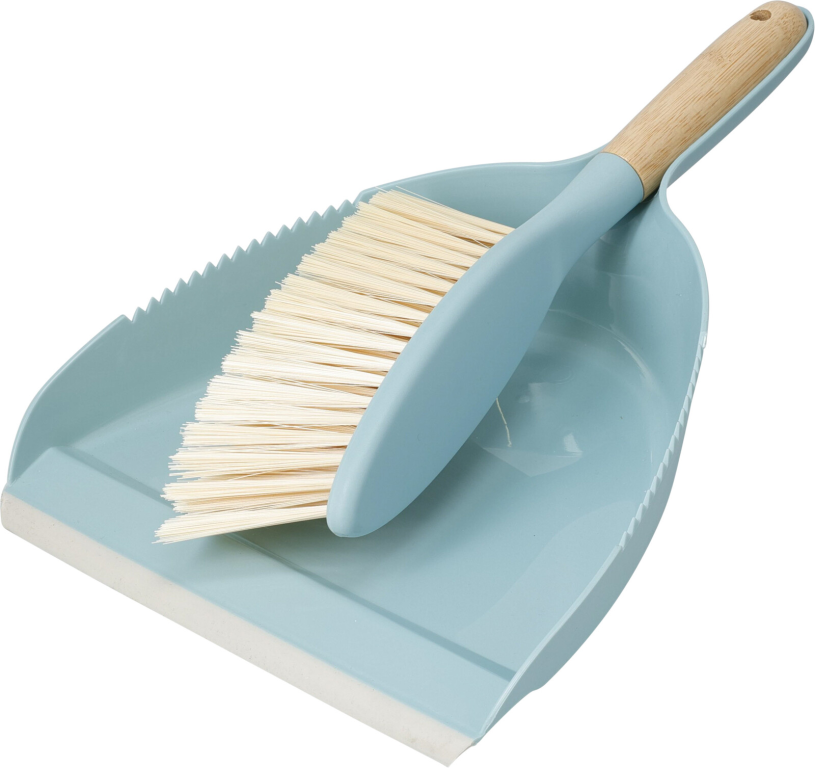 Stoffer en blik met bamboe handgreep - pastel 3 assorti