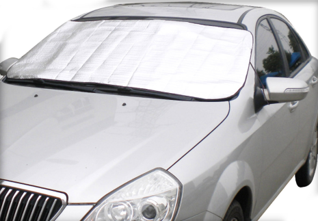 Auto voorruitscherm vorst/sneeuw/zon 180x70cm