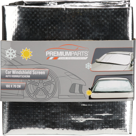 Auto voorruitscherm vorst/sneeuw/zon 180x70cm