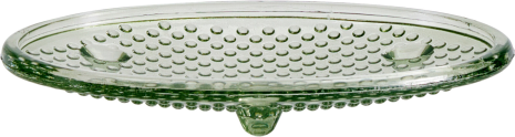 Badkamerset Ribbel Glas 3 delig assorti