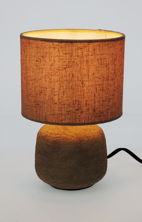 Tafellamp Stoneware Zand 22cm