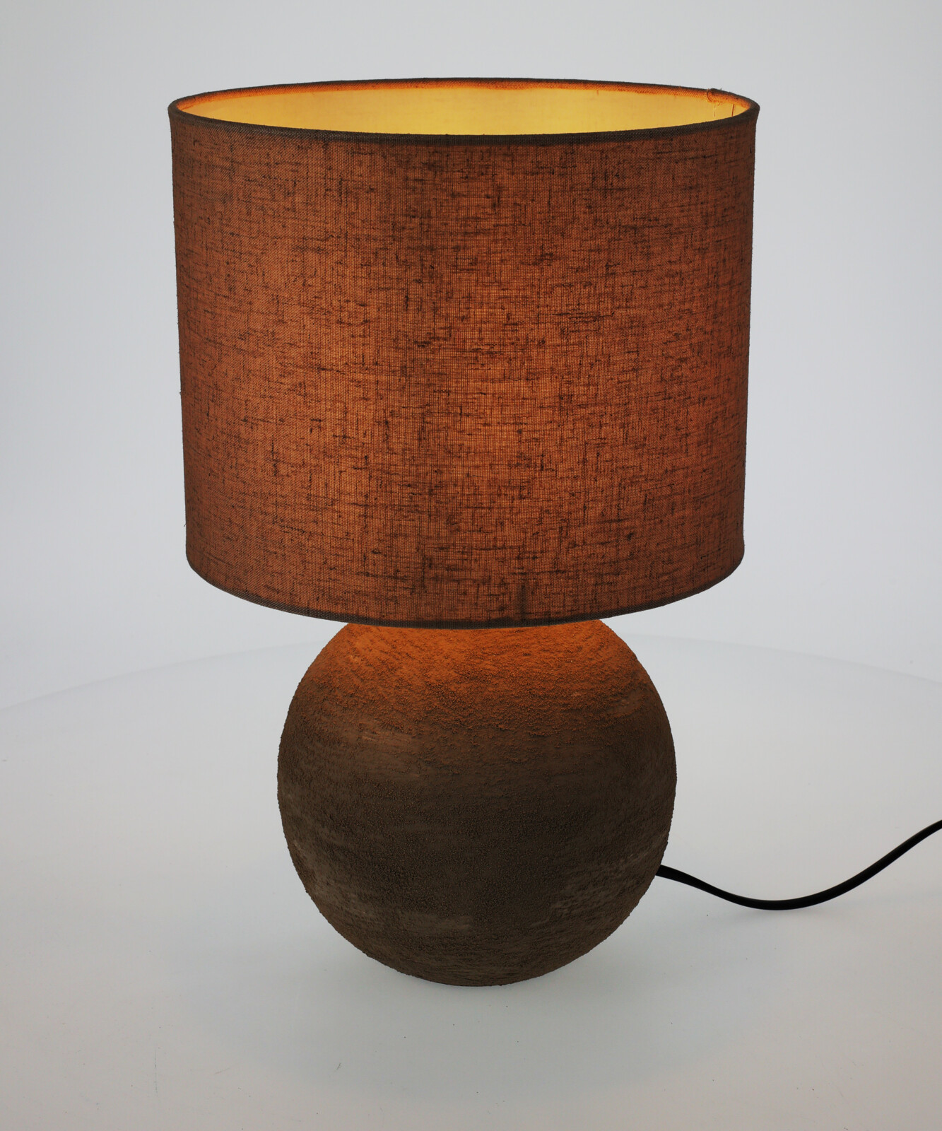 Tafellamp Stoneware Zand 37cm