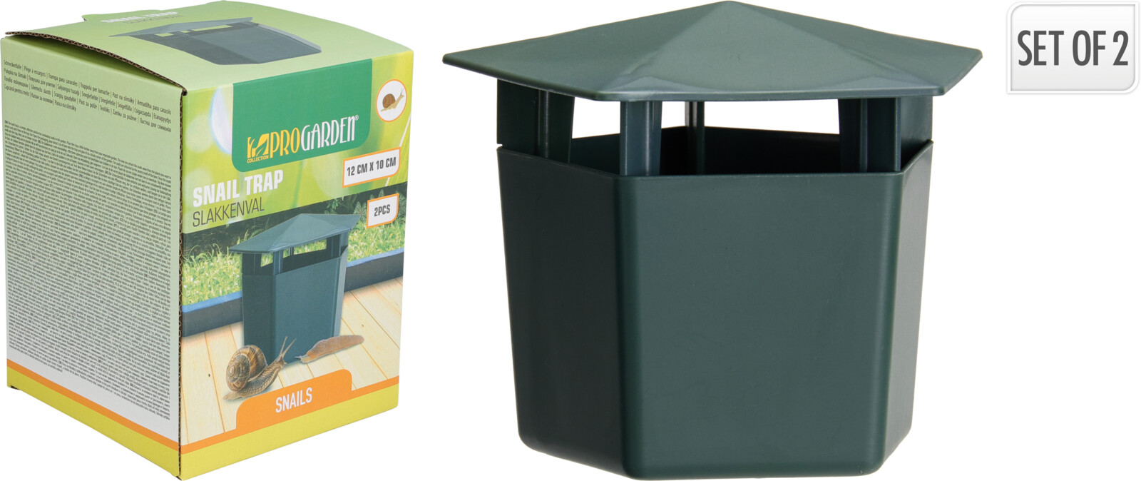 Slakkenvanger 2 stuks in doos