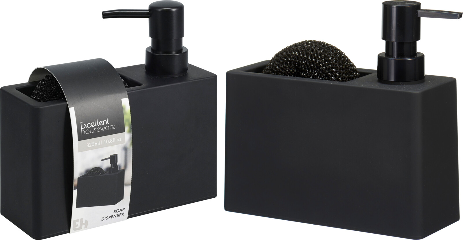 Zeepdispenser 320ml met spons